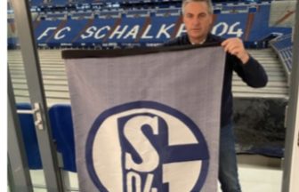 丹後ちりめんの再活性化で、ドイツサッカー、ブンデスリーガの名門FCシャルケと